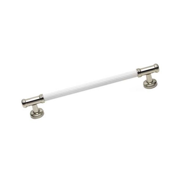 4665 Parlak Nikel / Beyaz Kulp 192 mm