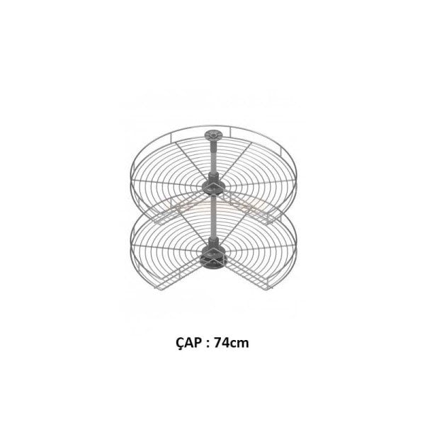 S-3021-C Döner Sepet 3/4 74cm