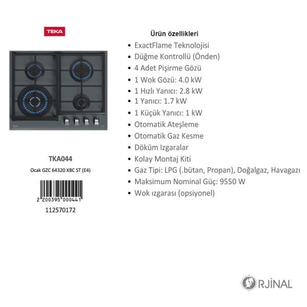 Teka URBAN 60 Gri Set