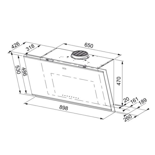 Davl. FMY PRO 907 FM BK/BK  330.0705.065