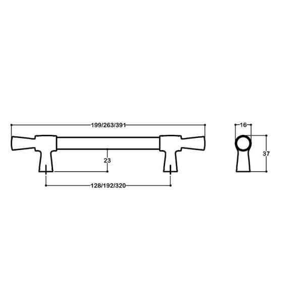 4690 Krom Kulp 128 mm