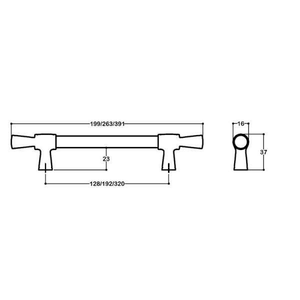 4690 Altın Kulp 128 mm