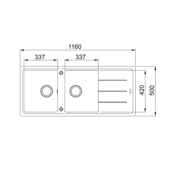 Evye BFG 621 Bianco 114.0655.990