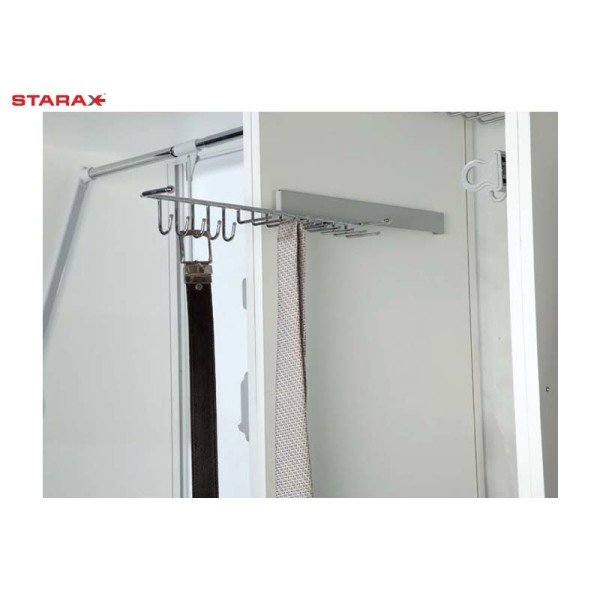 S-6060-C Raylı Kravat-Kemerlik Metal Sol