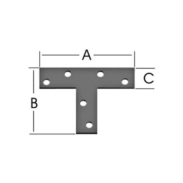 Gönye T Yekpare 135x110-30