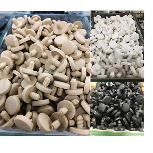 Yuvarlak Baza Dübeli Ø 16mm Beyaz