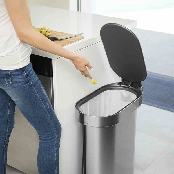 CW2044 Pedallı Çöp Kovası 45Lt Brushed