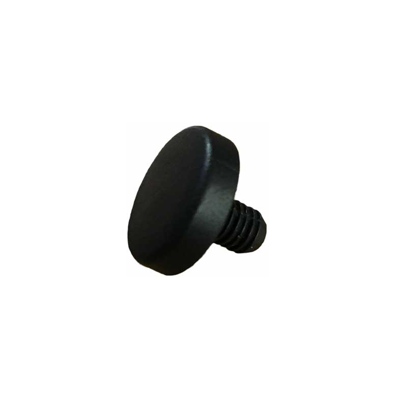 Yuvarlak Baza Dübeli Ø 16mm Beyaz Siyah