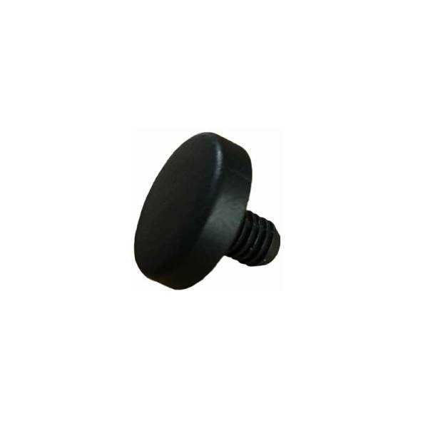 Yuvarlak Baza Dübeli Ø 16mm Beyaz Siyah