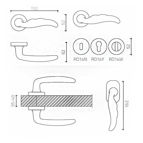 BELINDA Altın  Kapı Kolu