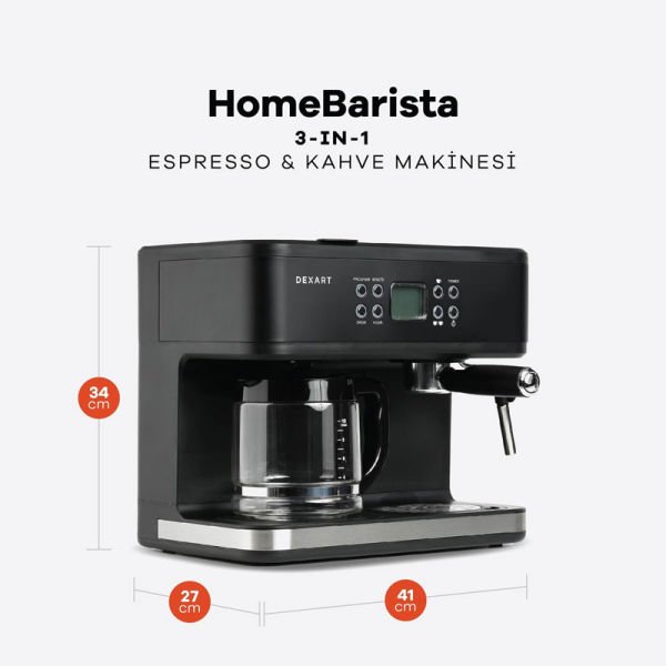 Dexart Filtre Kahve & Espresso Makinesi