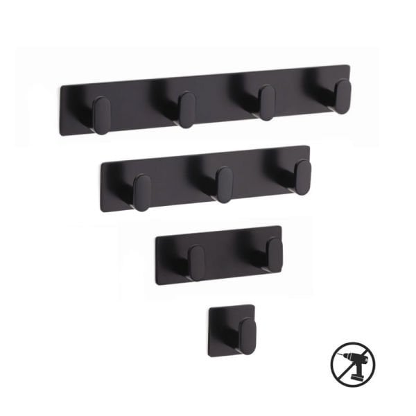 2327 Mat Siyah Askı