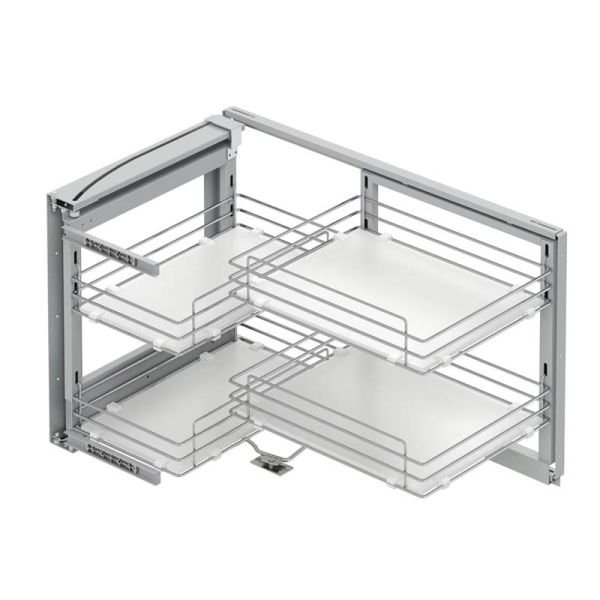 Kör Köşe Mekanizması Ahşap Tablalı 45cm Sol