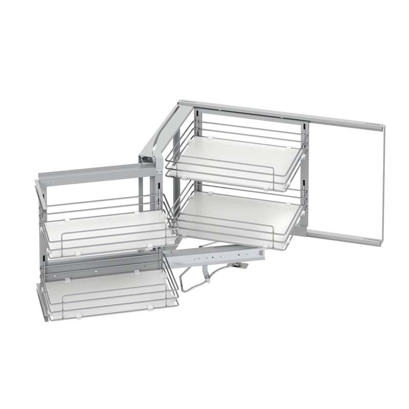 Kör Köşe Mekanizması Ahşap Tablalı 45cm Sol