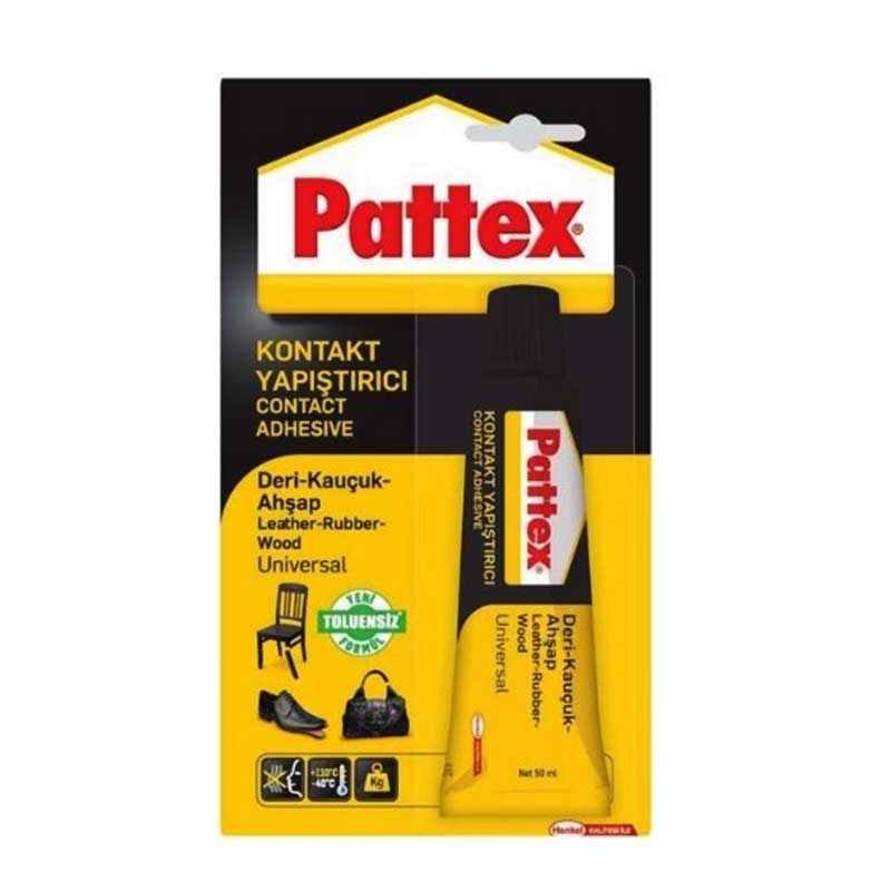 Pattex Deri/Kauçuk Yapıştırıcı Tüp 50ml