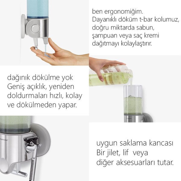 BT1029 Şampuan-Sabun Dispenser
