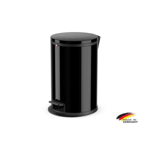 0517-060 Çöp Kovası Pure M Siyah 12 Lt