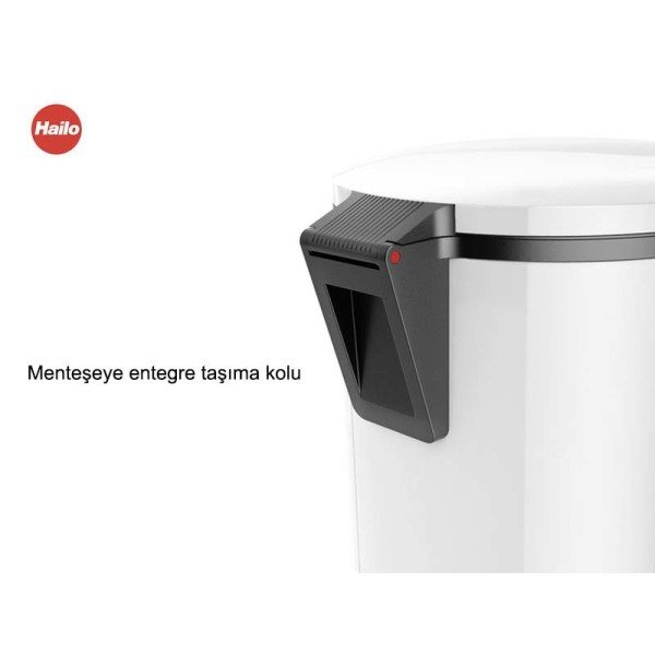 0530-060 Çöp Kovası Pure L Siyah 25 Lt