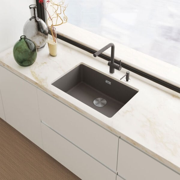 MRG 110-72 Slate Grey Evye+Active Plus Doccia Batarya+Sabunluk Set