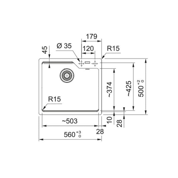 Evye Urban UBG 610-56 Oyster 114.0686.794