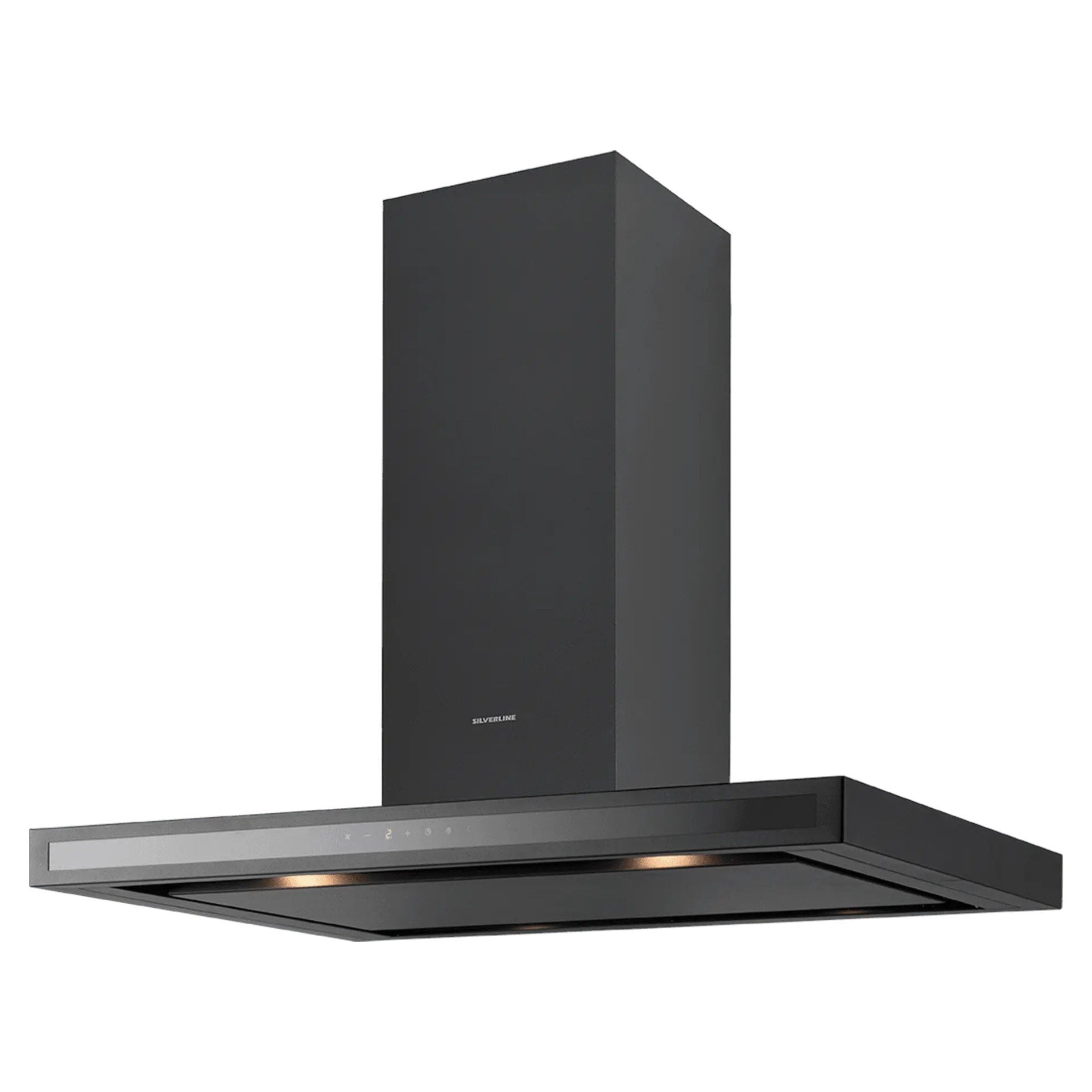 Davlumbaz 4113 Venezia İsola Ada 90cm Siyah