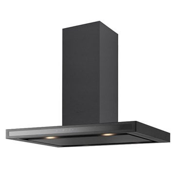 Davlumbaz 4113 Venezia İsola Ada 90cm Siyah