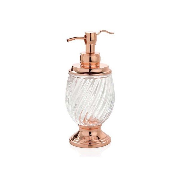 BA16104 Sıvı Sabunluk Cam-Rose