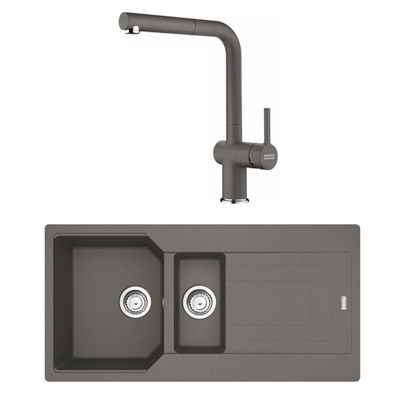URBAN UBG 651-100 Evye+Active Plus Doccia Batarya Stone Grey Set