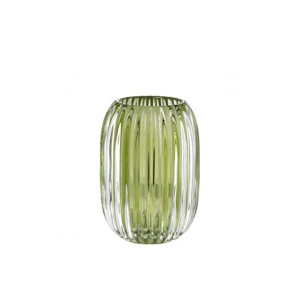 CR18135 Şeffaf Yeşil Tea Light 9,5x13