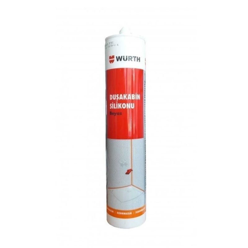 Würth Duşakabin Silikonu Beyaz 310ml