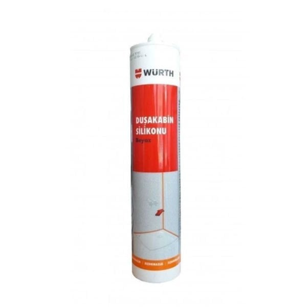 Würth Duşakabin Silikonu Beyaz 310ml