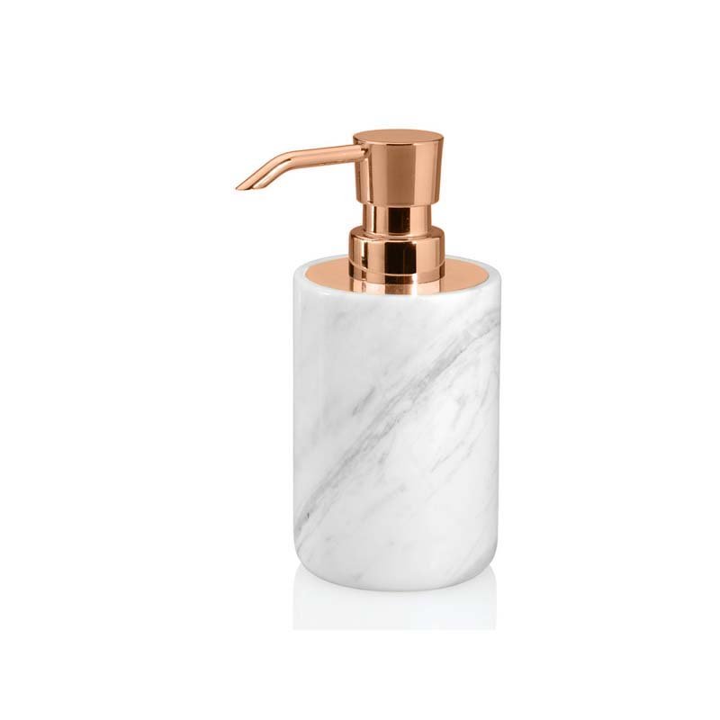 BA15104 Sıvı Sabunluk Mermer/Rose