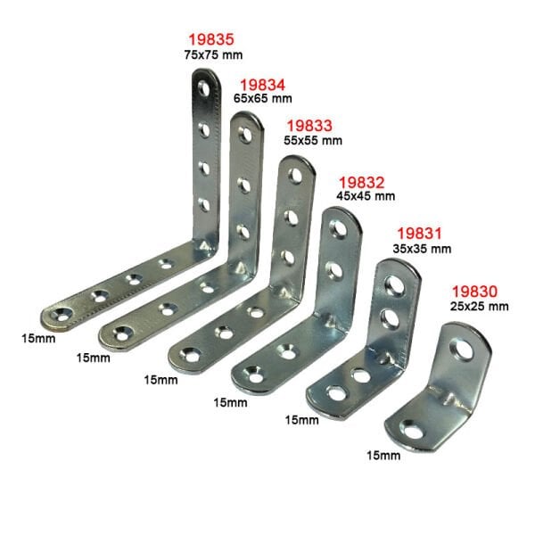 15mm Yuvarlak Başlı köşebent