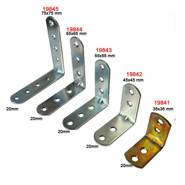 20mm Yuvarlak Başlı köşebent