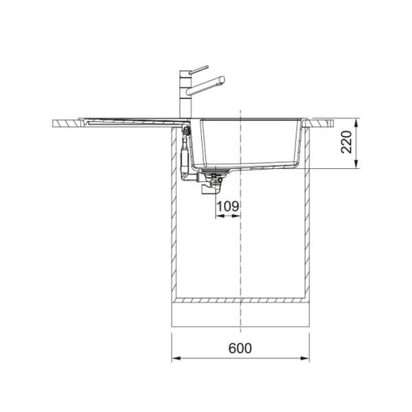 Evye Urban UBG 611-100 Bianco 114.0688.450