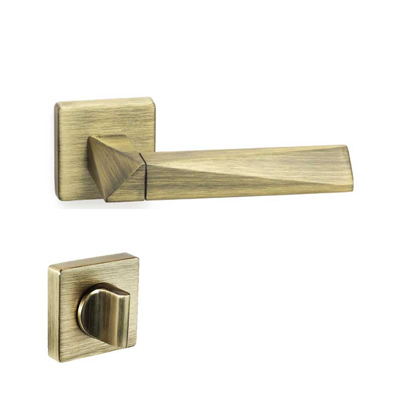 AGATE Antik Saten Mat  Kapı Kolu Wc