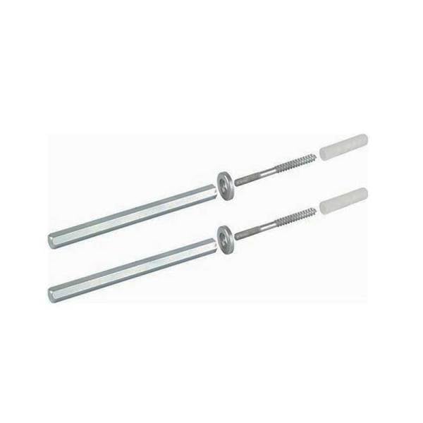 2137-14- Gizli Raf Tutucu 14 cm. Çinko Çift