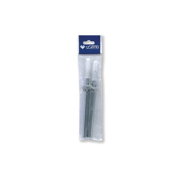 2137-14- Gizli Raf Tutucu 14 cm. Çinko Çift