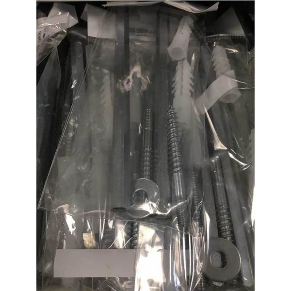 2137-14- Gizli Raf Tutucu 14 cm. Çinko Çift