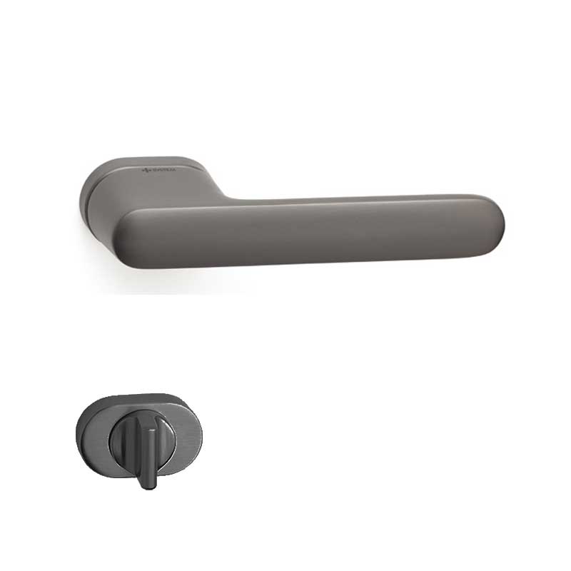 AKIK Füme Saten  Kapı Kolu Wc