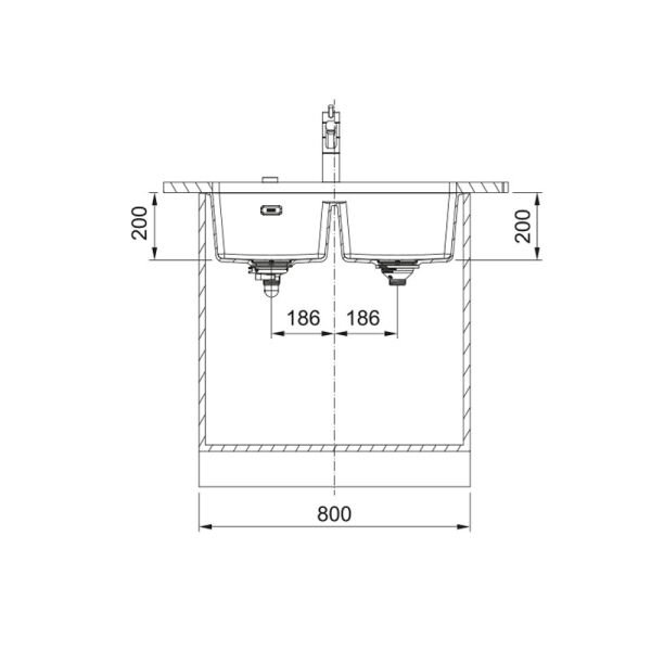 Evye MRG 120-35-35 Bianco 125.0686.735