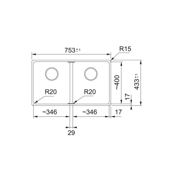 Evye MRG 120-35-35 Oyster 125.0686.737