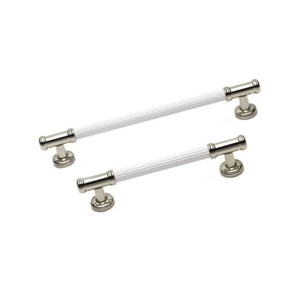 4665 Parlak Nikel / Beyaz Kulp