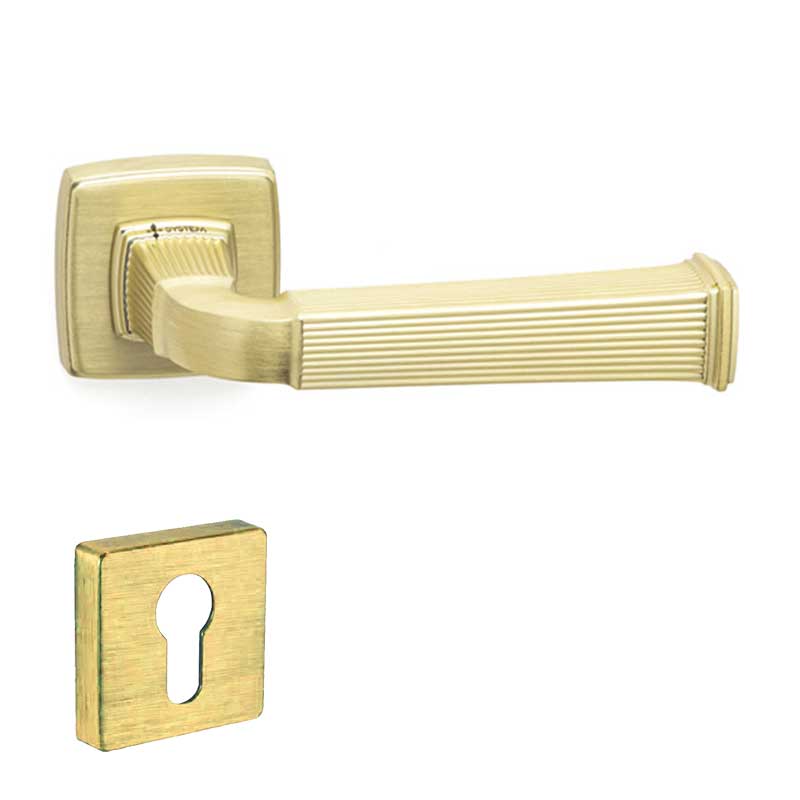 ASTORIA Prinç Saten  Kapı Kolu Yale