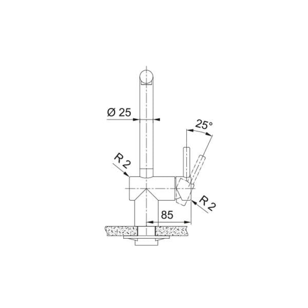 Batarya Atlas Neo Doccia Gold 115.0681.242