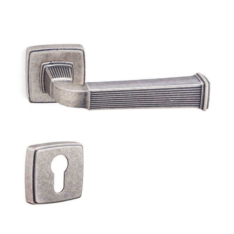 ASTORIA AntikGümüş  Kapı Kolu Yale