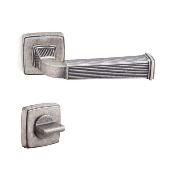 ASTORIA AntikGümüş  Kapı Kolu Wc