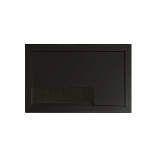 80x120mm Kablo Kapağı Mat Siyah