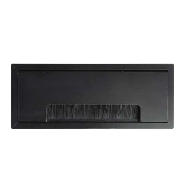 80x200mm Kablo Kapağı Mat Siyah