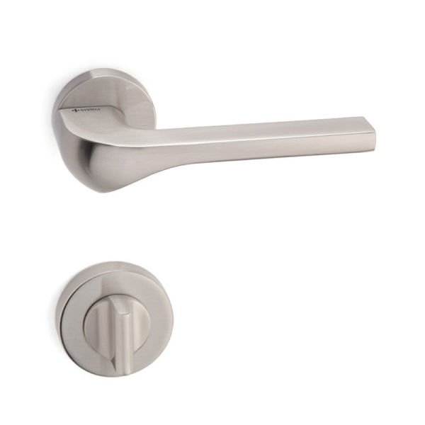 ATEN Nikel Saten  Kapı Kolu Wc